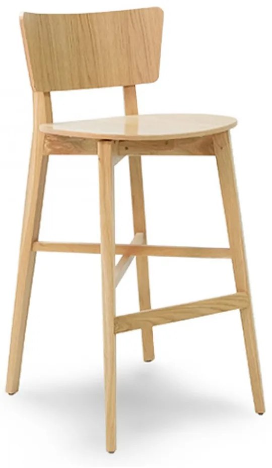 DIMMY BAR DREVENÁ STOLIČKA S PODSEDÁKOM DIMMY BAR