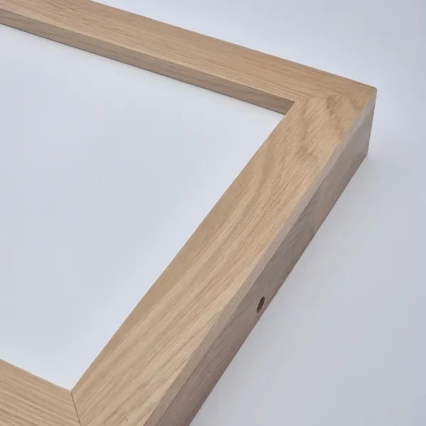 Brilagi-LED Stmievateľné svietidlo WOODY FRAME LED/24W/230V dub 30x30 cm IP44 + DO