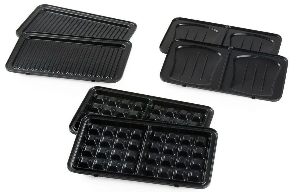 DOMO DO9276C sendvičovač 3 v 1, matná zelená