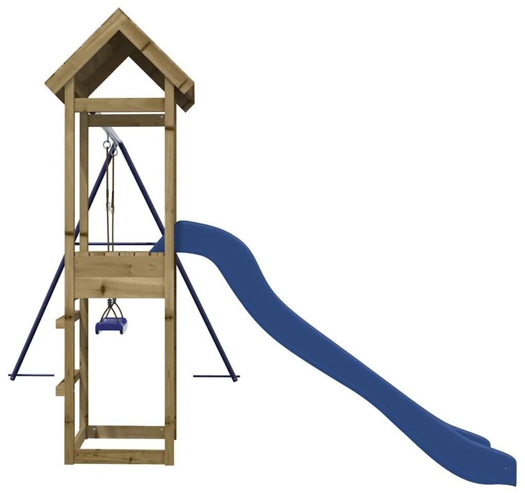 Vonkajšia súprava na hranie impregnovaná borovica