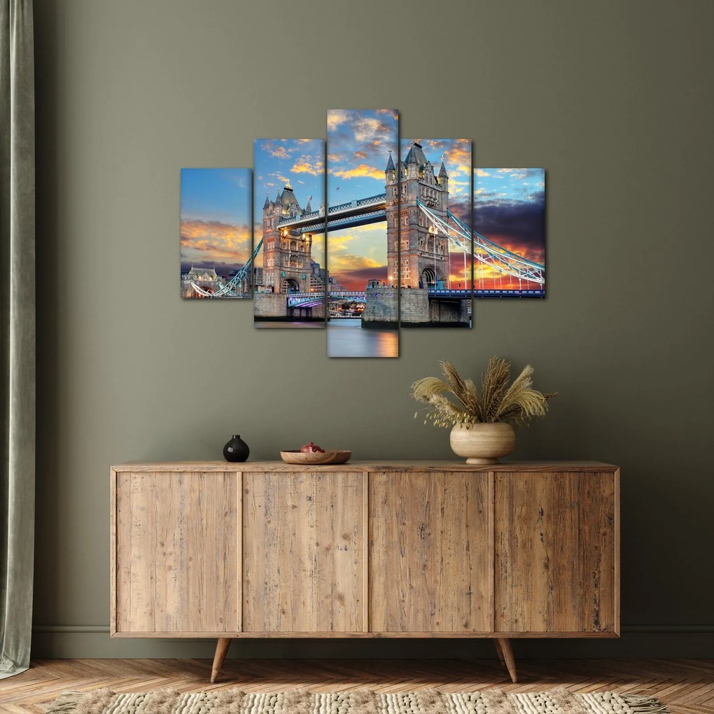 Obraz - Tower Bridge, Londýn, Anglicko (150x105 cm)