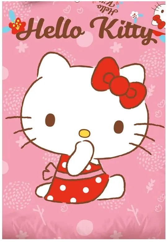 Obliečky do postieľky Hello Kitty Malá Mlsalka 100x135/40x60 cm