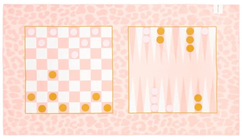 Ružová plážová osuška Sunnylife Call of the Wild