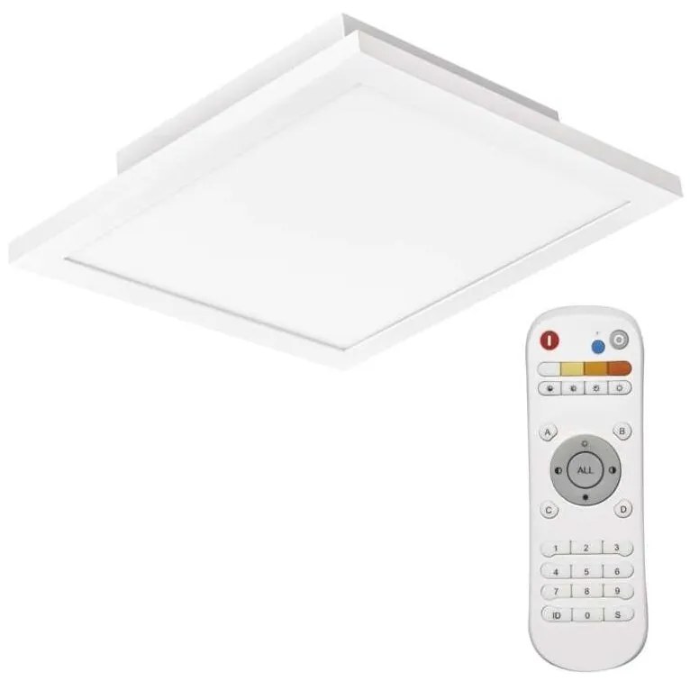 EMOS LED Stmievateľné stropné svietidlo LED/20W/230V + DO štvorec 2700K-6000K EMS811