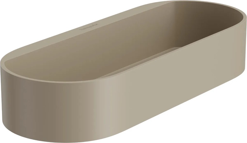 Hansgrohe WallStoris Planet Edition, odkladacia polička, sand (recyklované), HAN-28912210