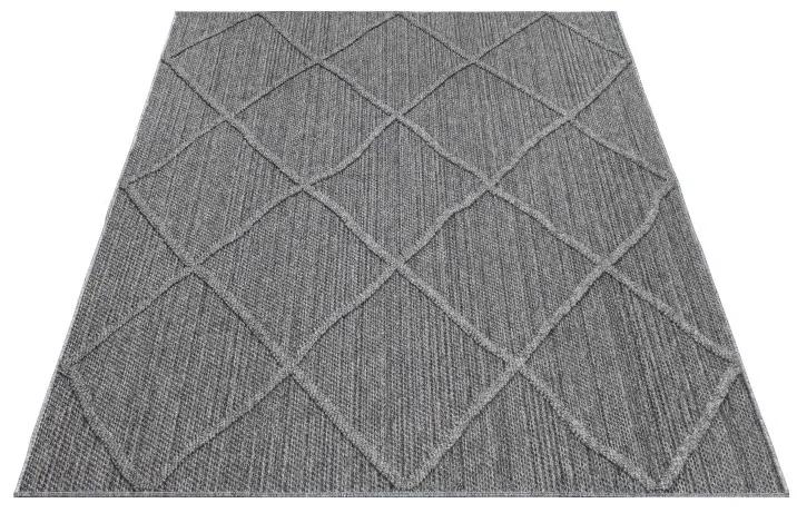 Ayyildiz Kusový koberec PATARA 4952, Sivá Rozmer koberca: 140 x 200 cm