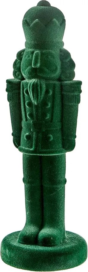 X-MAS Luskáčik 32 cm - tm. zelená