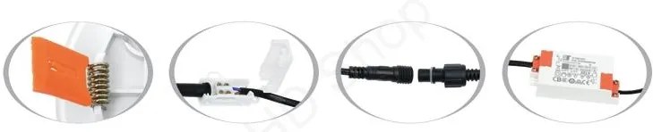 Vodeodolný zapustený okrúhly LED panel IP66 do kúpeľne 6W