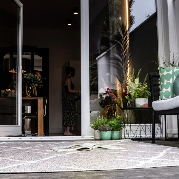 Obsession, Kusový koberec My Tallinn 540 Taupe - na von aj na doma, 160x230, béžová, chodba / predsieň