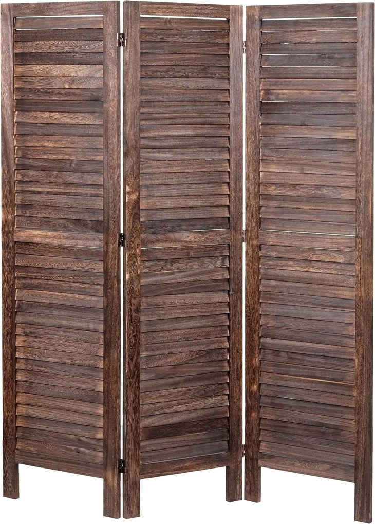 Paraván HWC-G30 - 170 × 120 cm - hnedá