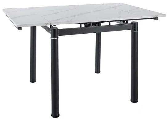 Jedálenský stôl GD-082 | biela efekt mramoru