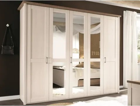 Šatníková skriňa Luca, 5-dverová%