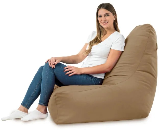 Kreslo Bali plyš béžové