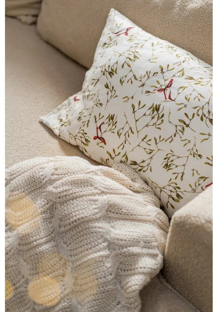 Obliečka na vankúš s vianočným motívom 40x60 cm – Linen Tales