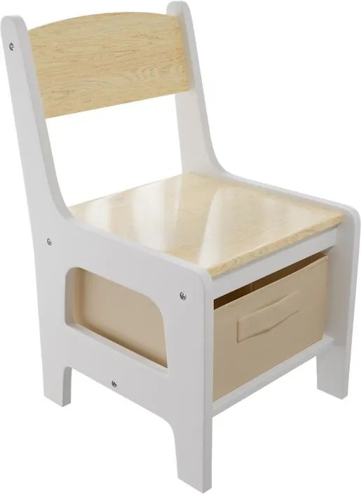 Detský stôl a stoličky s úložným priestorom a doskou