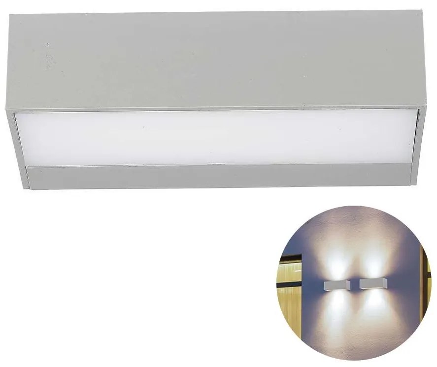 V-Tac LED Vonkajšie nástenné svietidlo LED/9W/230V 3000K IP65 218239