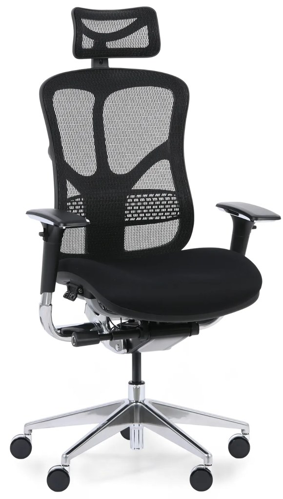 Multifunkčná kancelárska stolička WINSTON AB, čierna