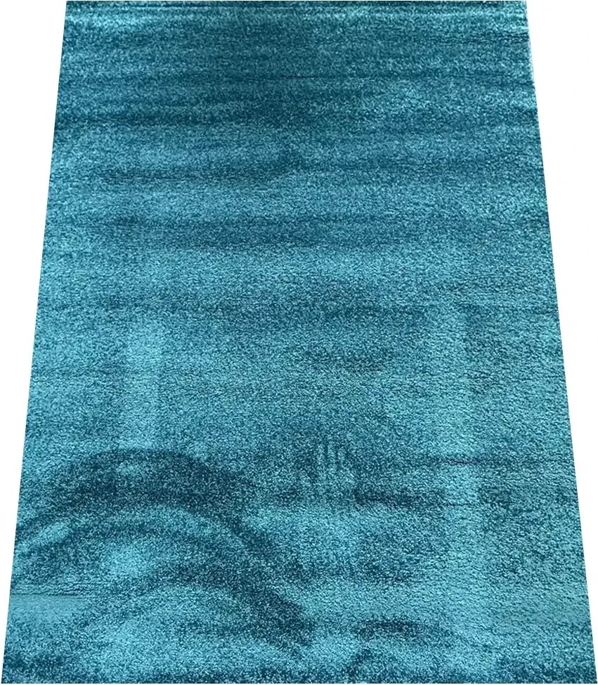 BE Koberec Mosso 8251 TURQUOISE – viacfarebný obdĺžnikový Rozmer: 160x220 cm