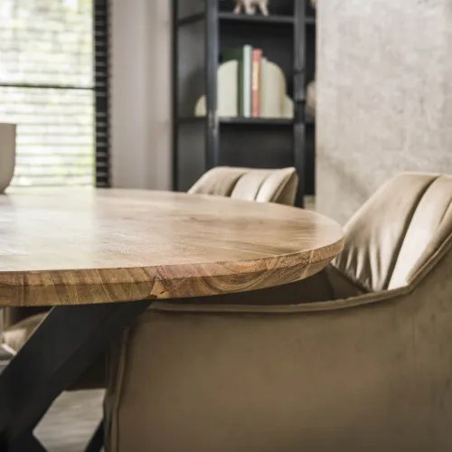 Jedálenský stôl 29-62 215x100cm Shaped Masív drevo Acacia Jedálenský stôl 29-62 215x100cm Shaped Masív drevo Acacia - Komfort-nábytok