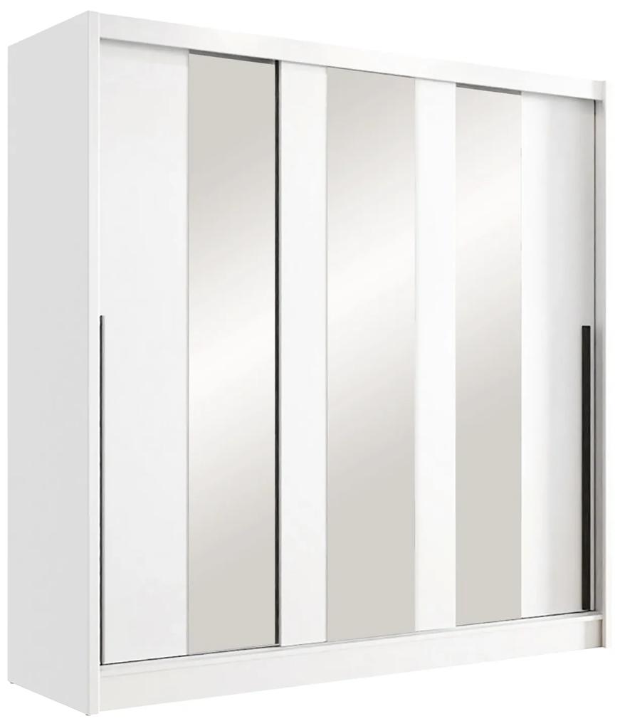 IDEA Skriňa s posuvnými dverami ARIS III biela