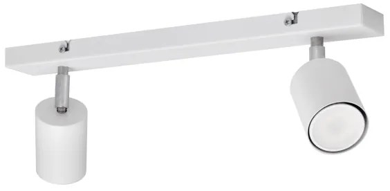 LED Bodové svietidlo TUNE 2xGU10/4,8W/230V biela