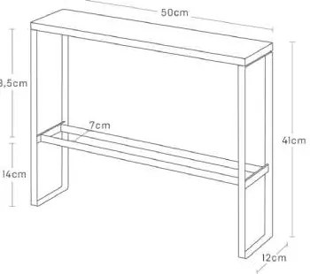 Kovový stojan na prezuvky v bielo-prírodnej farbe Tower – YAMAZAKI