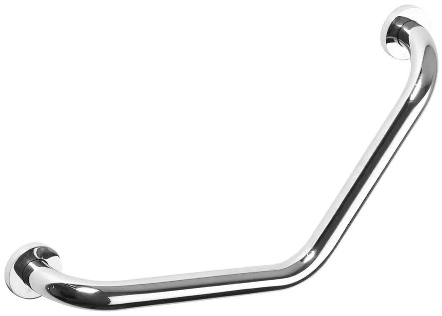 Sapho Sapho, X-ROUND E madlo lomené 400mm, chróm, XR502