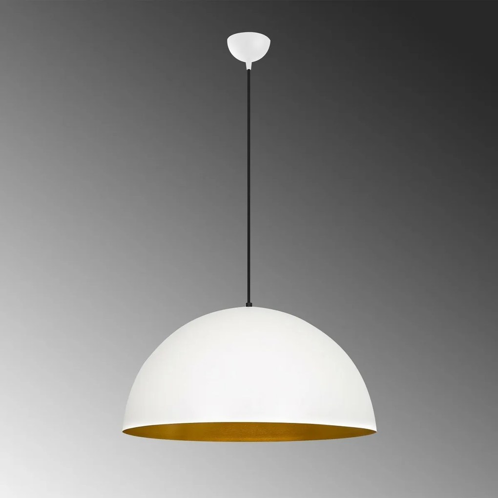 Závesný luster Sivani - MR - 720, biela-zlatá
