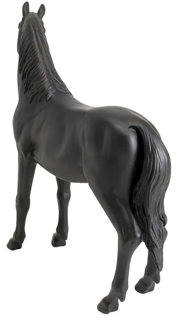 Cavallo soška čierna 82 cm