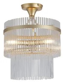 Searchlight 11300-3GO - Prisadený luster LARA 3xE27/60W/230V