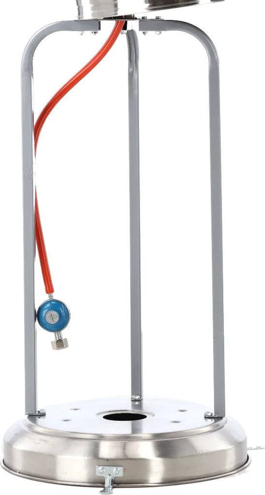 Garden Line Záhradný plynový ohrievač z nerezovej ocele, 221 CM