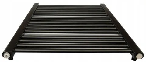 Regnis LE-P, vykurovacie teleso 440x1580mm, 701W, čierna, LE-P/160/40/BLACK