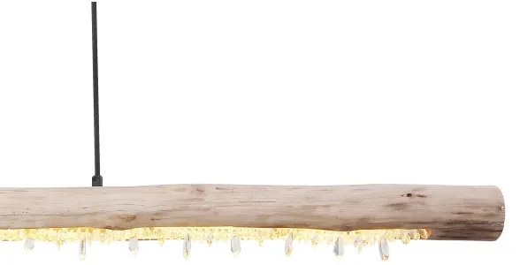 Globo 15354-20-LED Stmievateľný závesný luster na lanku FELICITAS LED/25W/230V béžová