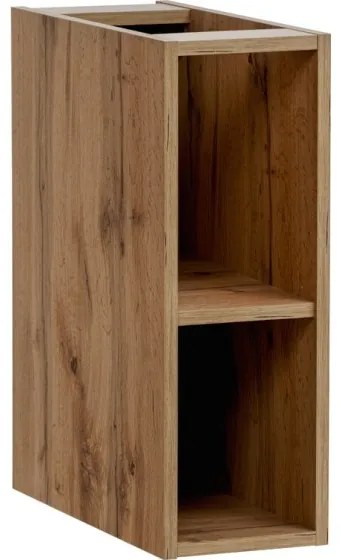 Koupelnová sestava Casad s deskou a skříňkami 140 cm bílá/dub wotan