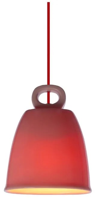 Ružové závesné svietidlo s keramickým tienidlom Sewilla – Candellux Lighting