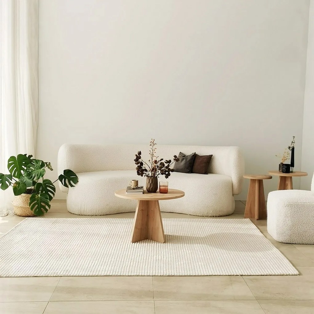 Konferenčný stolík Mushroom Sapphire Oak