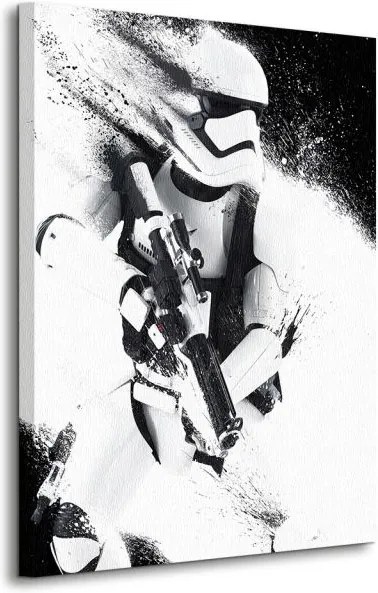 Obraz na plátne Star Wars Episode VII (Stormtrooper Paint) 60x80cm WDC99327