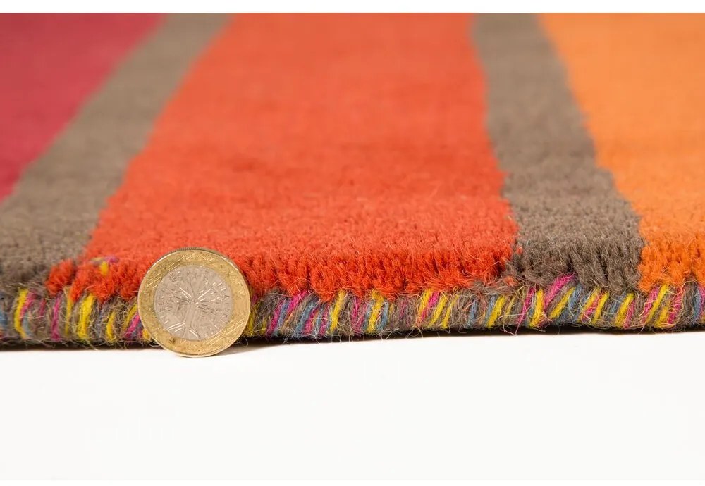 Flair Rugs koberce Ručne všívaný kusový koberec Illusion Candy Multi kruh - 160x160 (priemer) kruh cm