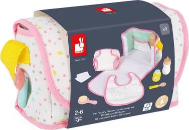 Prebaľovacia taška s príslušenstvom pre bábiky