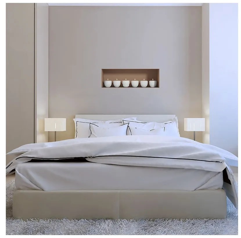 3D samolepka na stenu Ambiance Candles