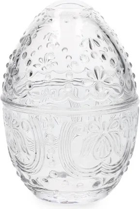 Nádoba TIGRE v tvare vajíčka, priesvitná 810065