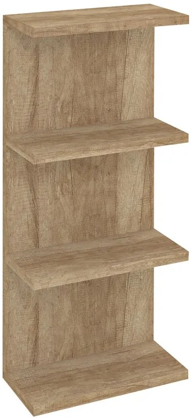 Sapho Sapho, RIWA otvorená polica 30x70x15cm, dub Alabama, RIW300-0022