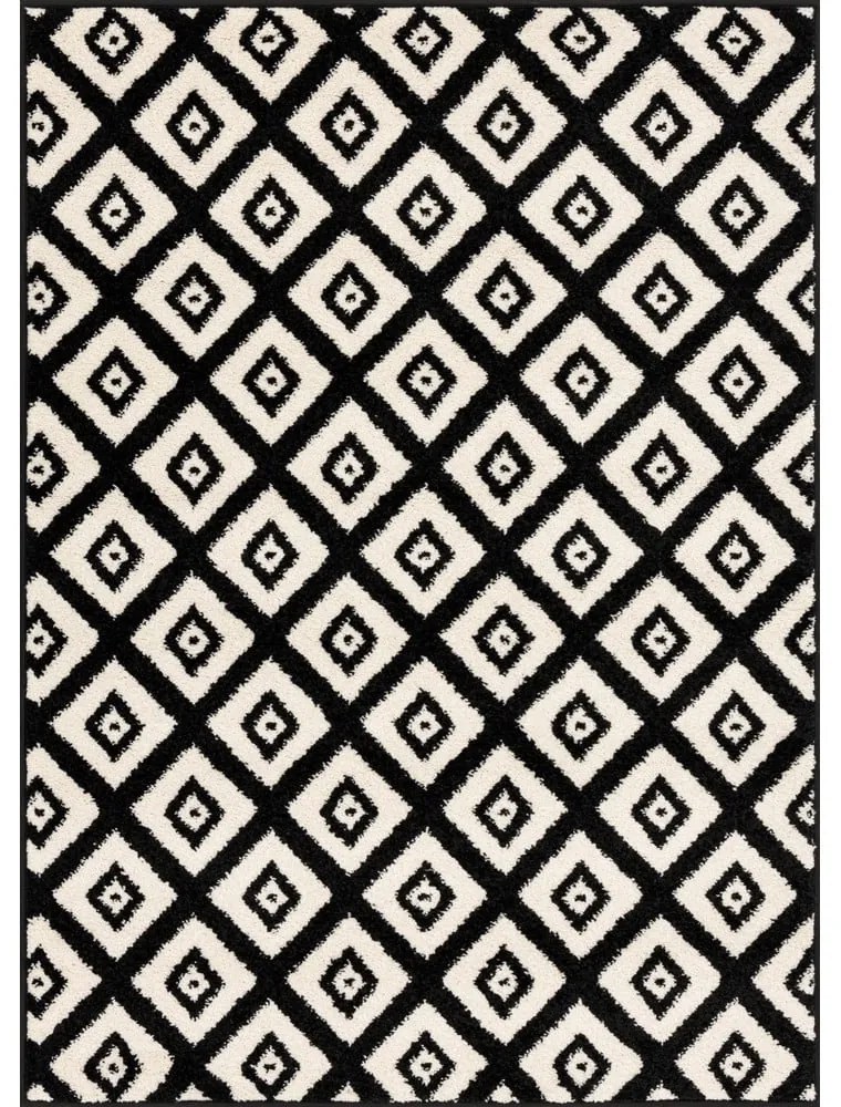 Čierno-biely koberec 160x220 cm Avanti – FD