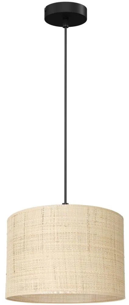 Luster na lanku RATTAN 1xE27/60W/230V pr. 25 cm ratan