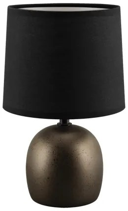 STRÜHM Moderná stolná lampa ATENA E14 C BLACK 4056