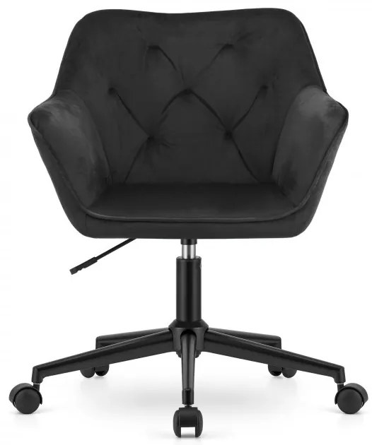 Kancelárska stolička COPA - čierna zamat