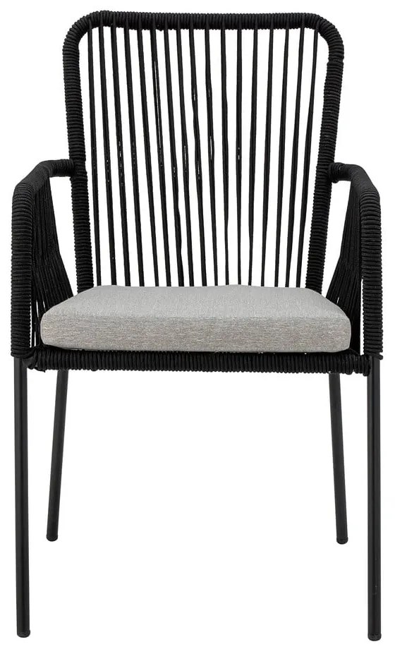 Čierne jedálenské stoličky v súprave 2 ks Santino – Bloomingville