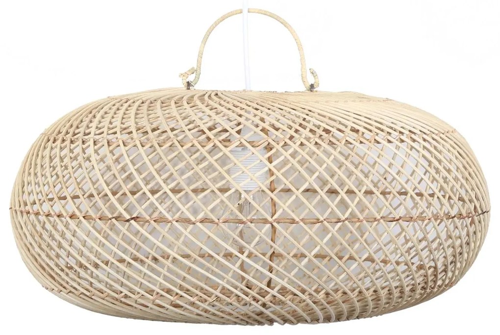 Ratanová lampa Esra malá
