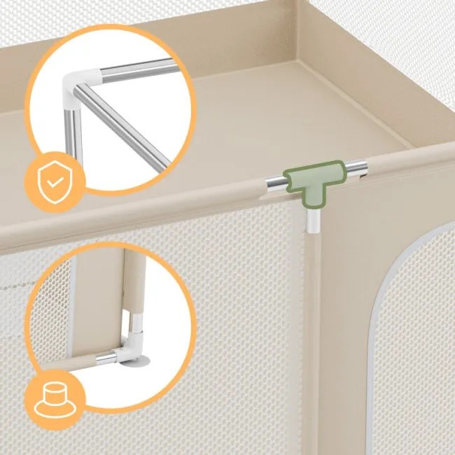 Detská ohrádka Cozy 28 béžová