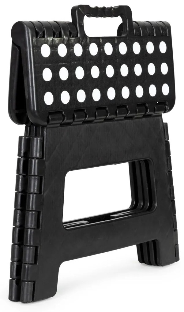 Skládacia stolička TABOR 22 cm čierna